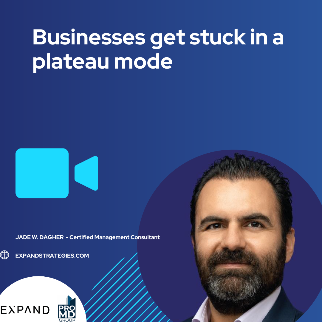 Business get stuck in a plateau mode